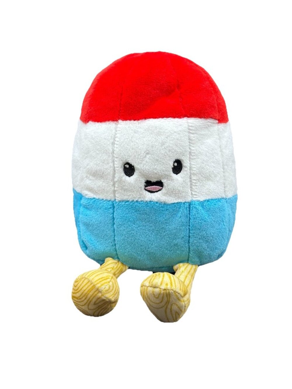Giggle Scape Target Rocket Popsicle Bomb Pop Plush 10" Stuffed Animal Red Blue
